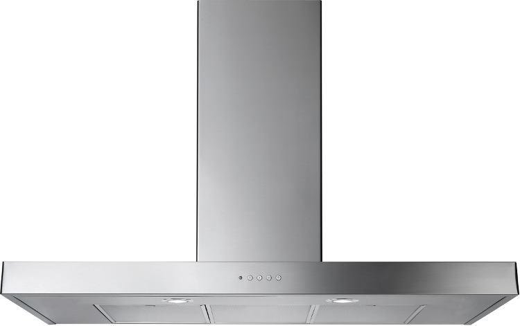 Rangemaster UNBHDS100SS/ 105250 - 100cm Flat Cooker Hood in Stainless Steel