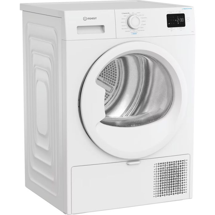 Indesit CYD92DWWUK 9KG - 60cm Heat Pump Tumble Dryer with Steam Technology
