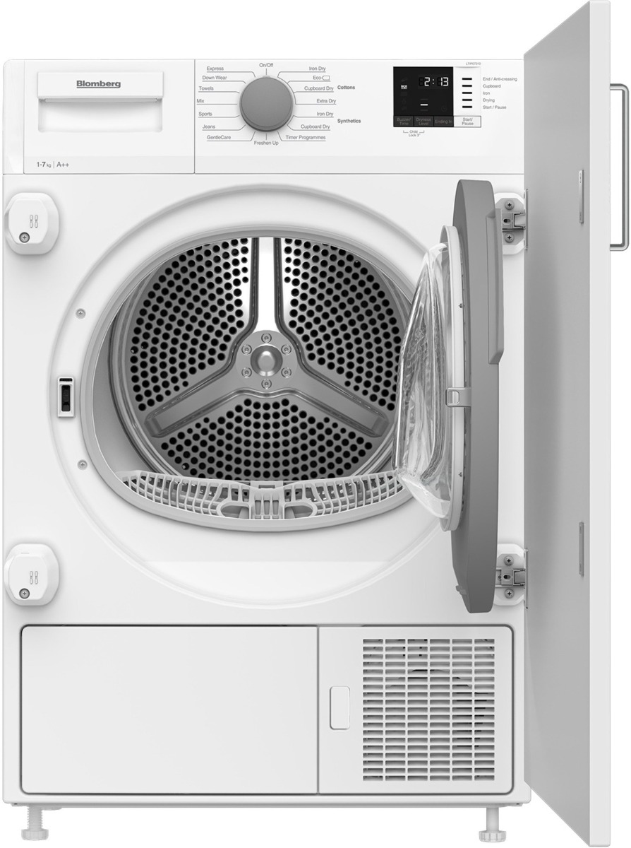 Blomberg LTIP07310 7kg Intergrated Heat Pump Tumble Dryer - White