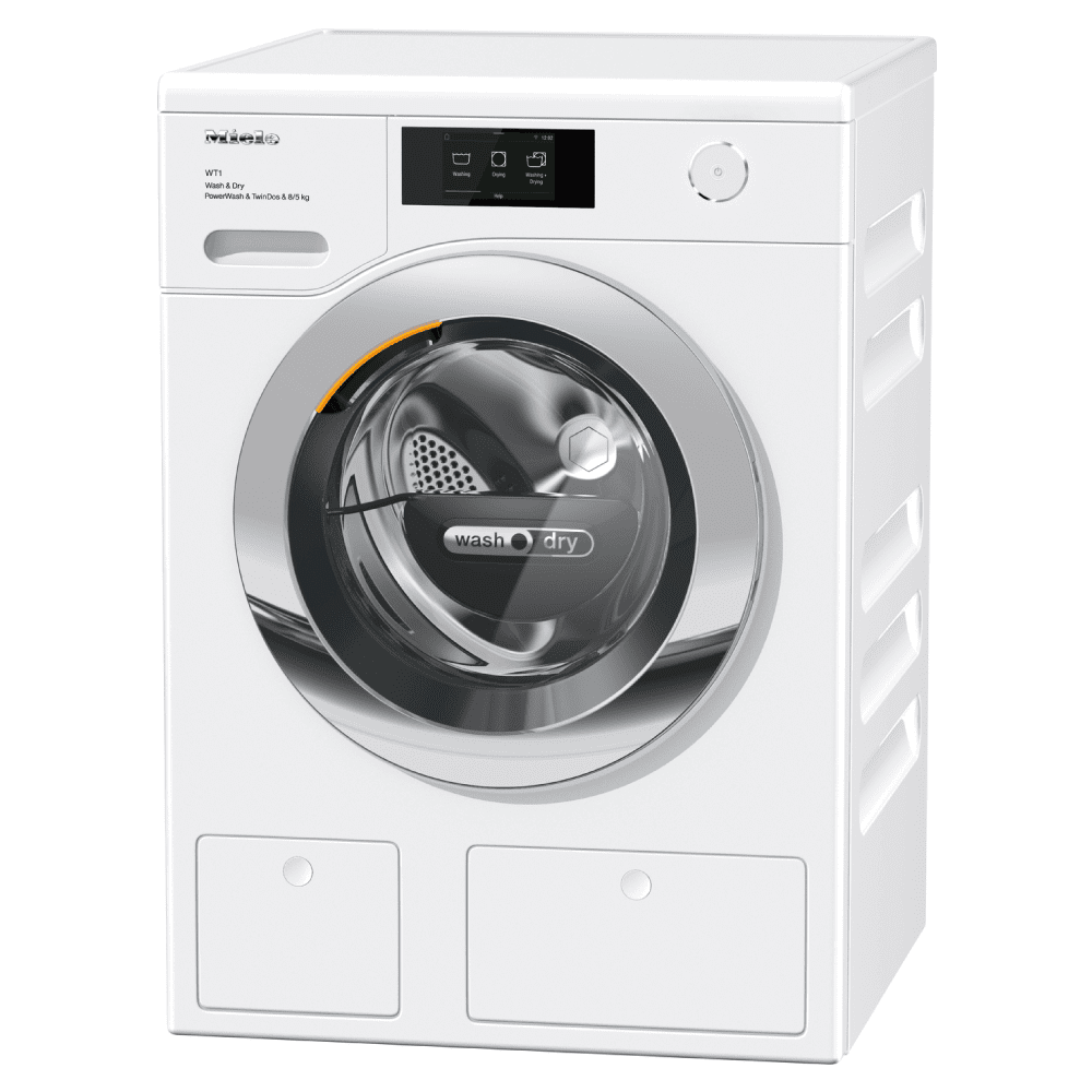 Miele WTR860WPM White Freestanding Washer Dryer 8Kg Wash 5Kg Dry